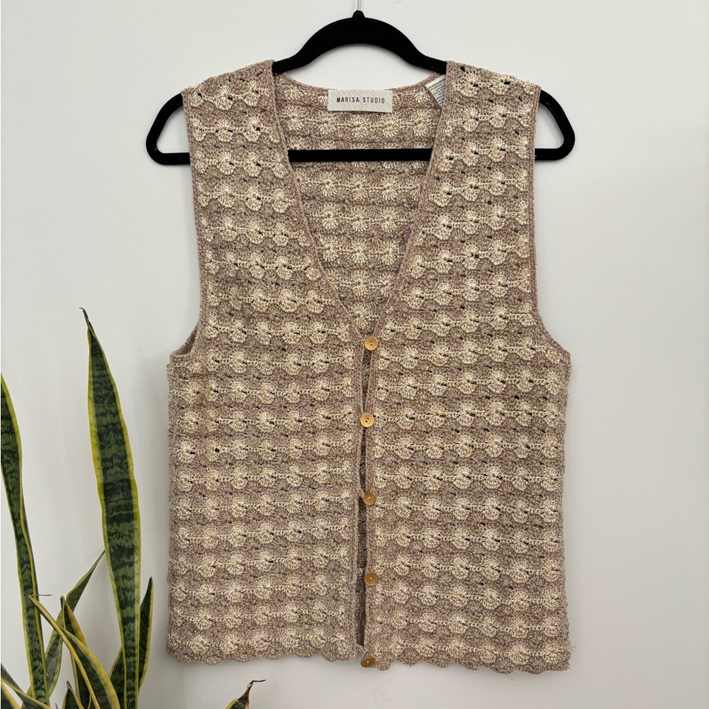 Marisa Studio Crochet Vest